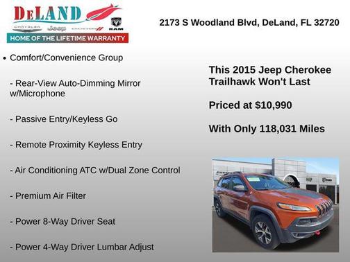 2015 Jeep Cherokee Trailhawk