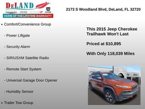 2015 Jeep Cherokee Trailhawk
