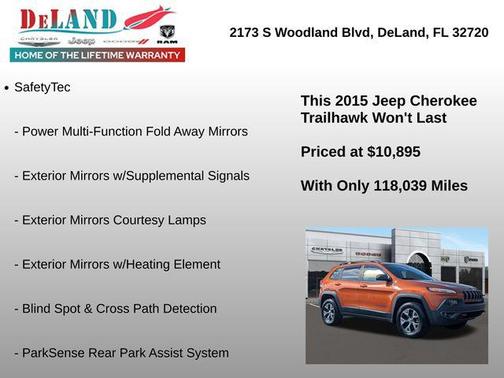 2015 Jeep Cherokee Trailhawk