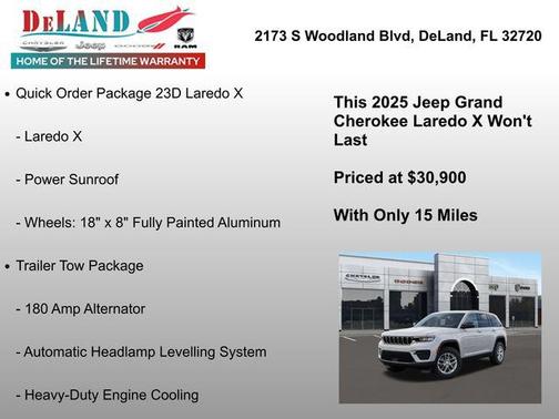 2025 Jeep Grand Cherokee Laredo