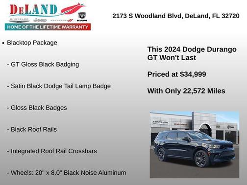 Night Moves 2024 Dodge Durango GT RWD