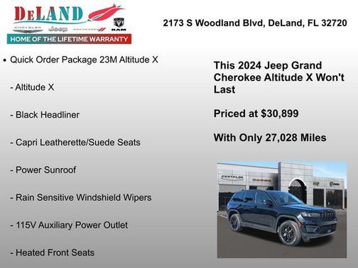 2024 Jeep Grand Cherokee Altitude