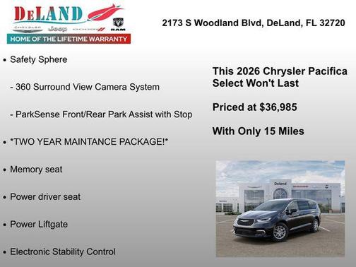 Pxj 2026 Chrysler Pacifica L