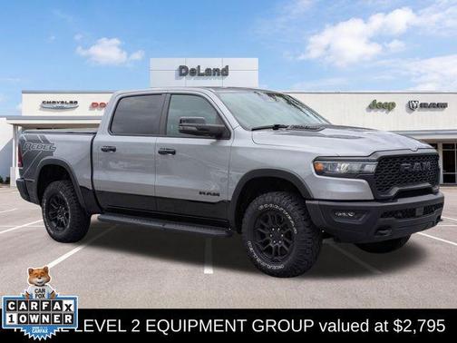 Billet Silver Metallic Clearcoat 2025 RAM 1500 Rebel