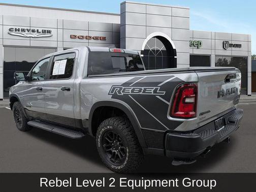Billet Silver Metallic Clearcoat 2025 RAM 1500 Rebel