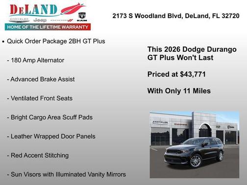 2026 Dodge Durango GT Plus