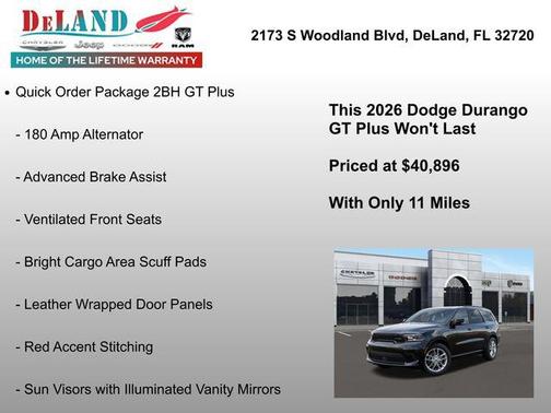 2026 Dodge Durango GT Plus