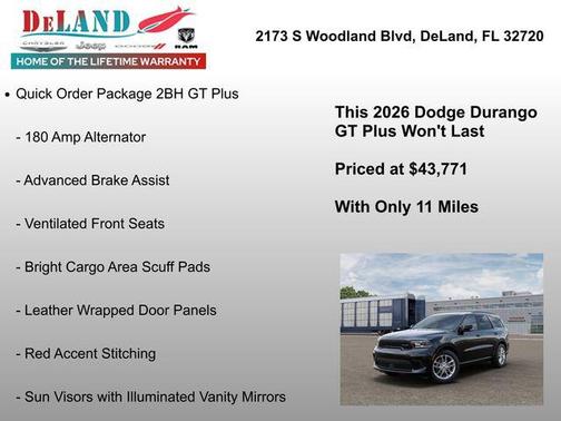 2026 Dodge Durango GT Plus