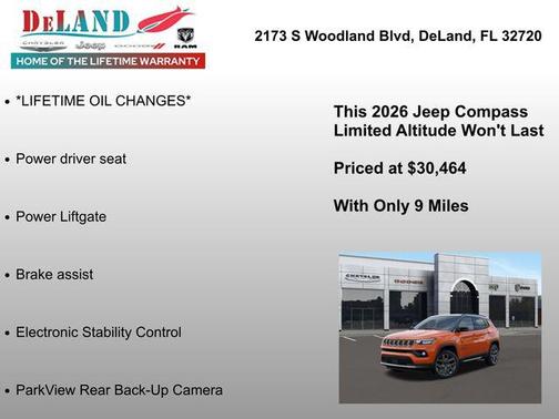 2026 Jeep Compass Limited