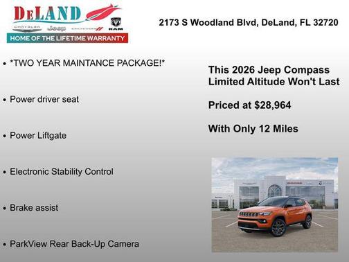 2026 Jeep Compass Limited