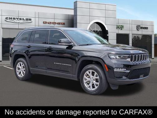 Diamond Black Crystal Pearlcoat 2022 Jeep Grand Cherokee Limited