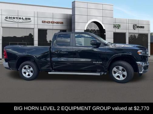 Diamond Black Crystal Pearlcoat 2025 RAM 1500 Big Horn/Lone Star