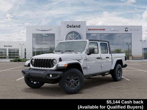 Bright White Clearcoat 2026 Jeep Gladiator Sport S