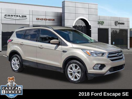 White Gold 2018 Ford Escape SE