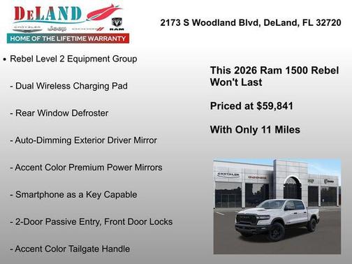 2026 RAM 1500 Rebel