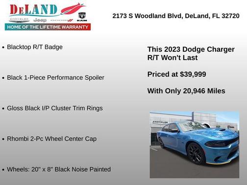 B5 Blue Pearlcoat 2023 Dodge Charger R/T