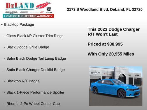 B5 Blue Pearlcoat 2023 Dodge Charger R/T