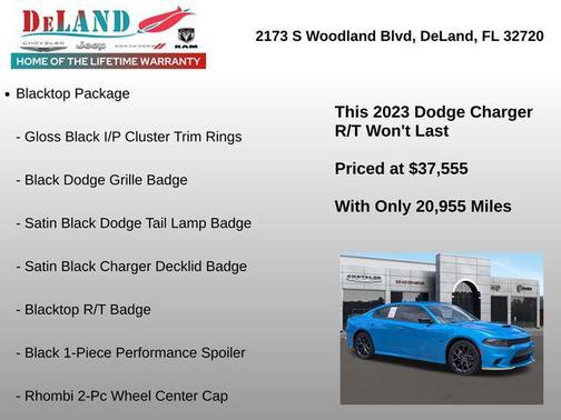 B5 Blue Pearlcoat 2023 Dodge Charger R/T