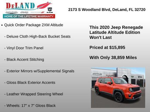 2020 Jeep Renegade Altitude