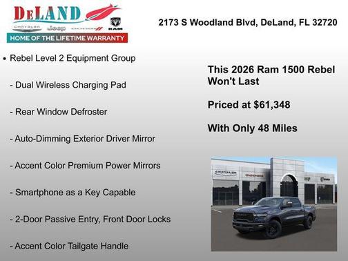 2026 RAM 1500 Rebel