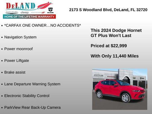 Hot Tamale 2024 Dodge Hornet GT Plus AWD