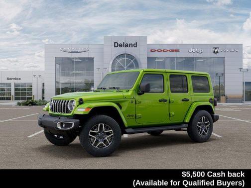 Mojito Clearcoat 2026 Jeep Wrangler 4-Door Sahara 4x4