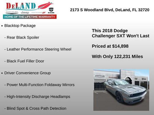 2018 Dodge Challenger SXT