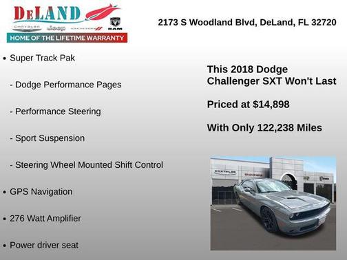 2018 Dodge Challenger SXT