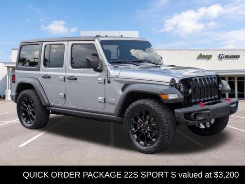 Billet Silver Metallic Clearcoat 2020 Jeep Wrangler Unlimited Sport