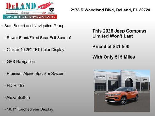 2026 Jeep Compass Limited