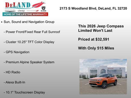 2026 Jeep Compass Limited