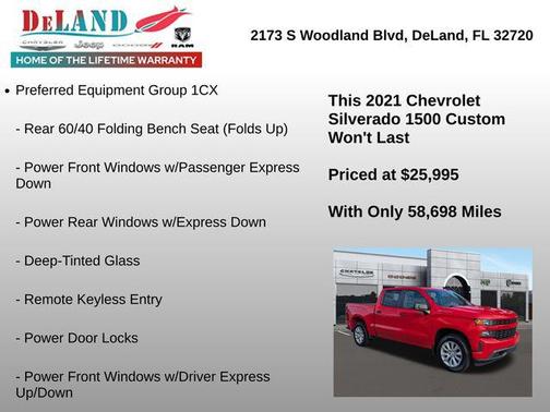 2021 Chevrolet Silverado 1500 Custom