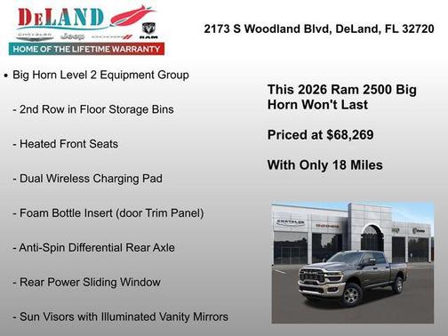 2026 RAM 2500 Big Horn