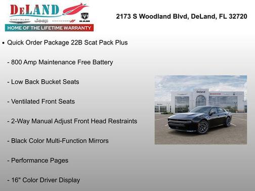 Diamond Black Crystal Pearlcoat 2026 Dodge Charger Scat Pack