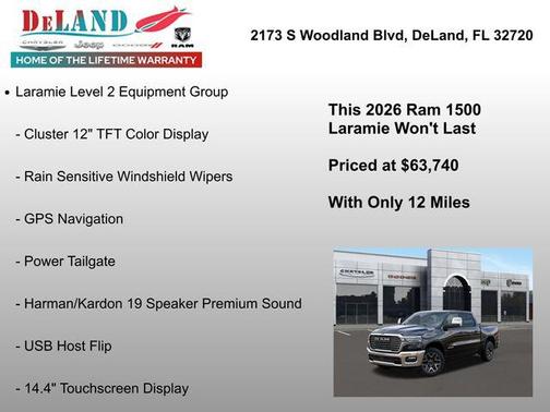 2026 RAM 1500 Laramie