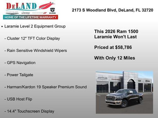 2026 RAM 1500 Laramie
