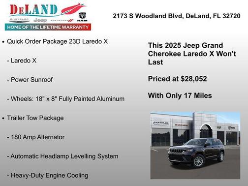 2025 Jeep Grand Cherokee Laredo