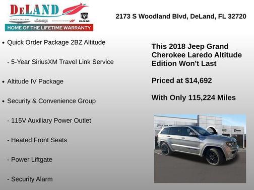 2018 Jeep Grand Cherokee Altitude