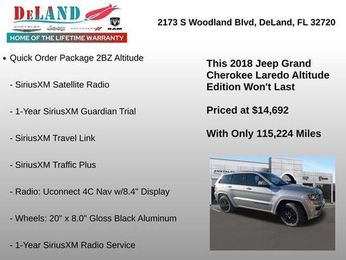 2018 Jeep Grand Cherokee Altitude