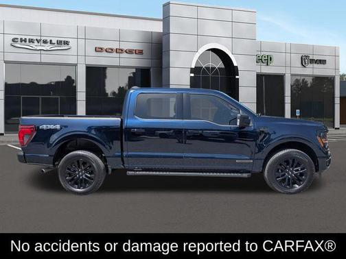 Antimatter Blue Metallic 2025 Ford F-150 XLT