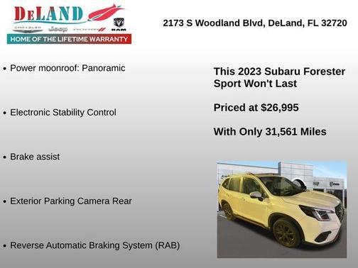 2023 Subaru Forester Sport