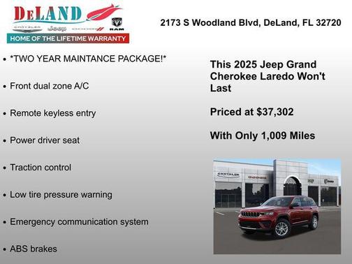 2025 Jeep Grand Cherokee Laredo