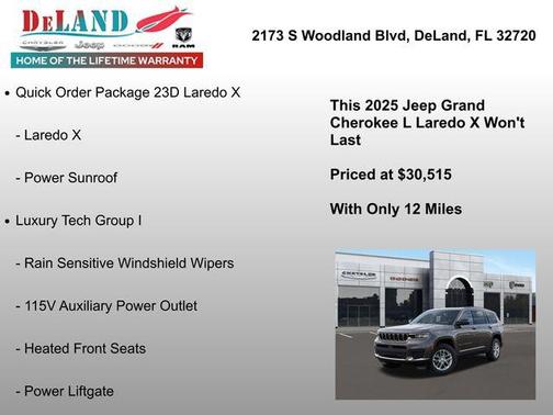 2025 Jeep Grand Cherokee L Laredo