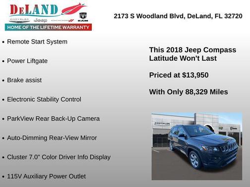 2018 Jeep Compass Latitude