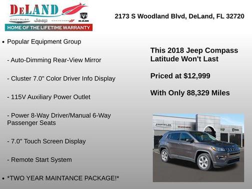 2018 Jeep Compass Latitude