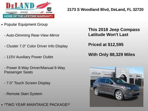 2018 Jeep Compass Latitude