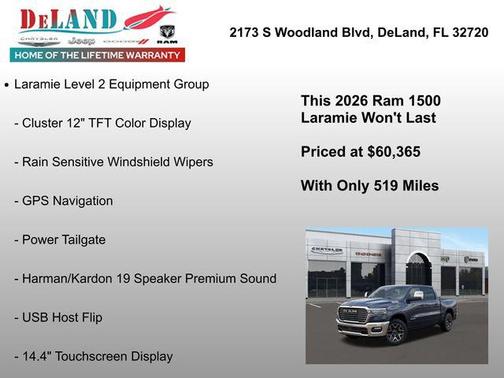 2026 RAM 1500 Laramie