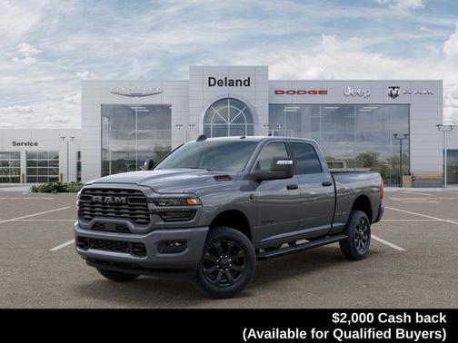 Ceramic Gray Clearcoat 2026 RAM 3500 Big Horn Crew Cab 4x4 6'4' Box
