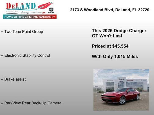Redeye 2026 Dodge Charger R/T