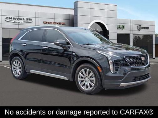 Stellar Black Metallic 2021 Cadillac XT4 Premium Luxury